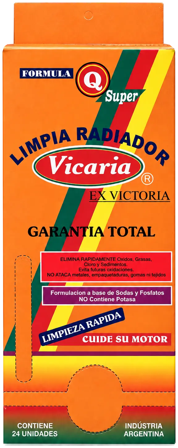 Caja de Limpia Radiadores Vicaria para el sistema de enfriamiento
