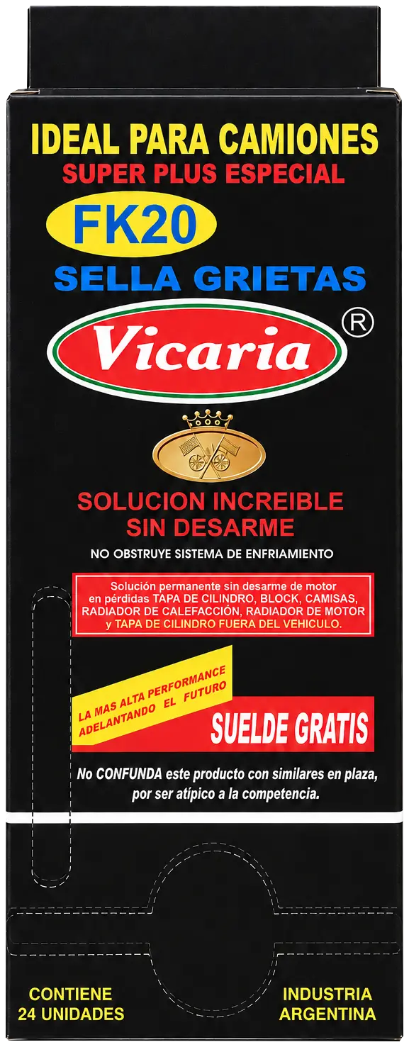 Caja de Sella Grietas FK20 Vicaria para camiones y línea pesada