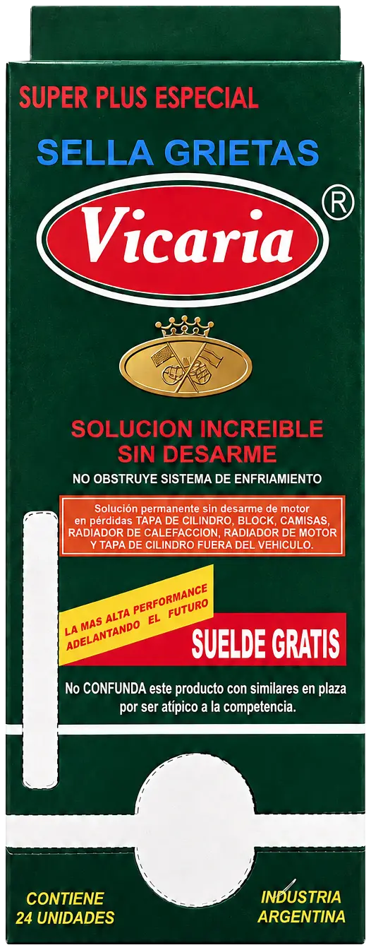 Caja de Sella Grietas Súper Plus Especial Vicaria