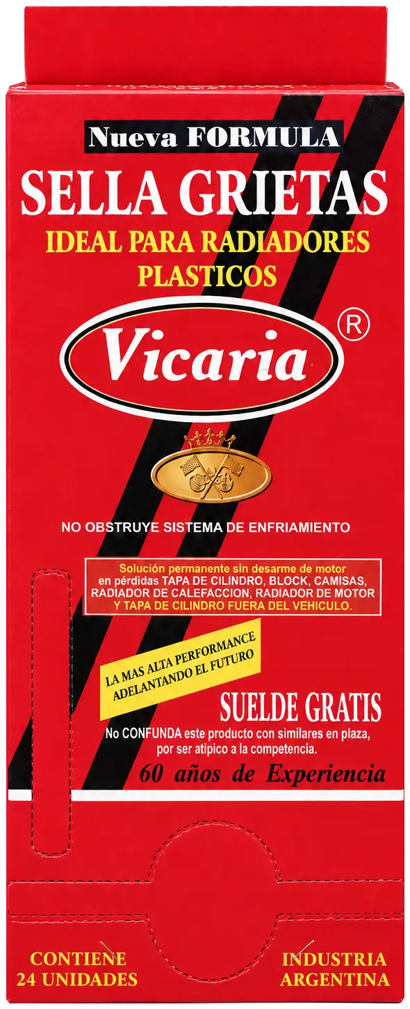 Caja de Sella Grietas tradicional Vicaria para radiadores plásticos